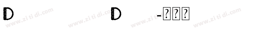 Doppelganger Displa字体转换